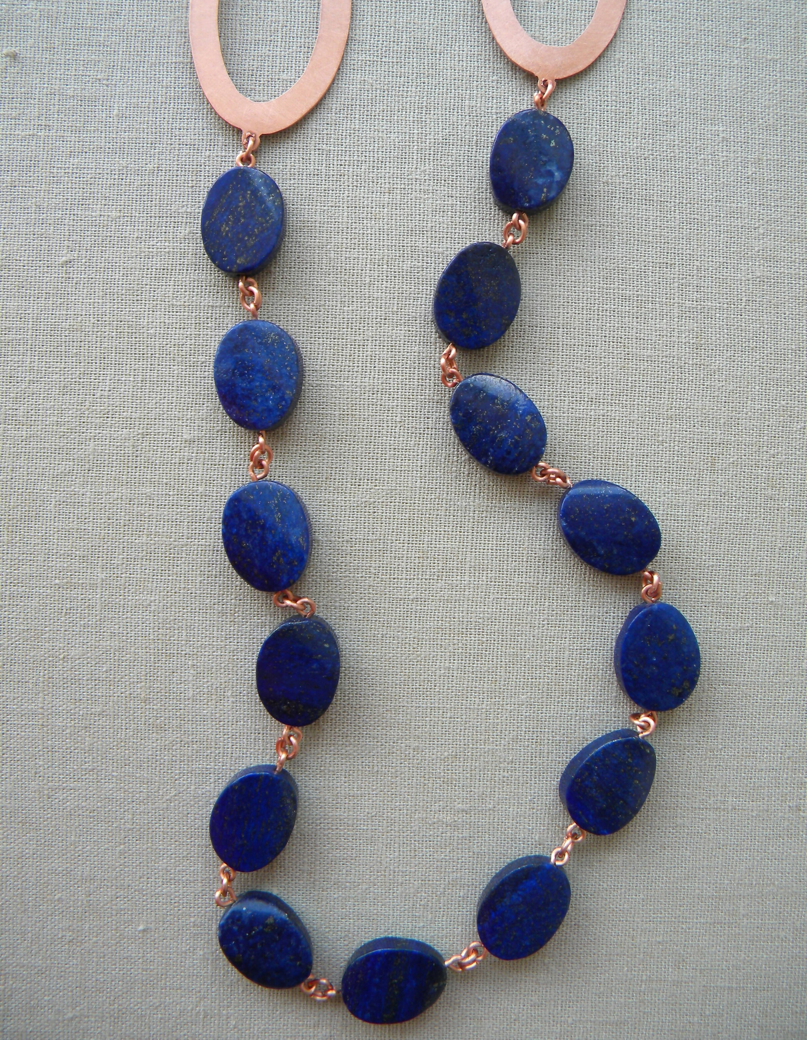 COLLAR COBRE LAPISLAZULI TOP