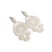 Aros Plata barrocos pequeños