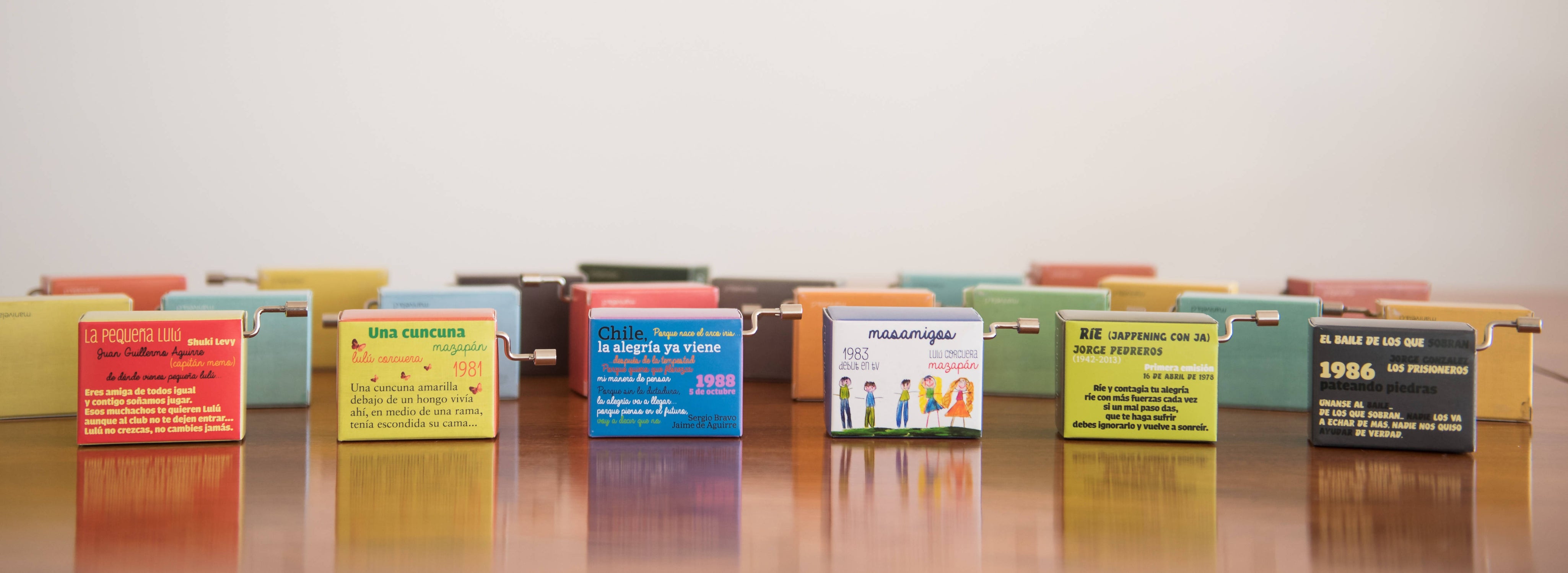 Cajita musical Chile, la alegría ya viene