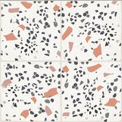 Baldosa Terrazo Blanca