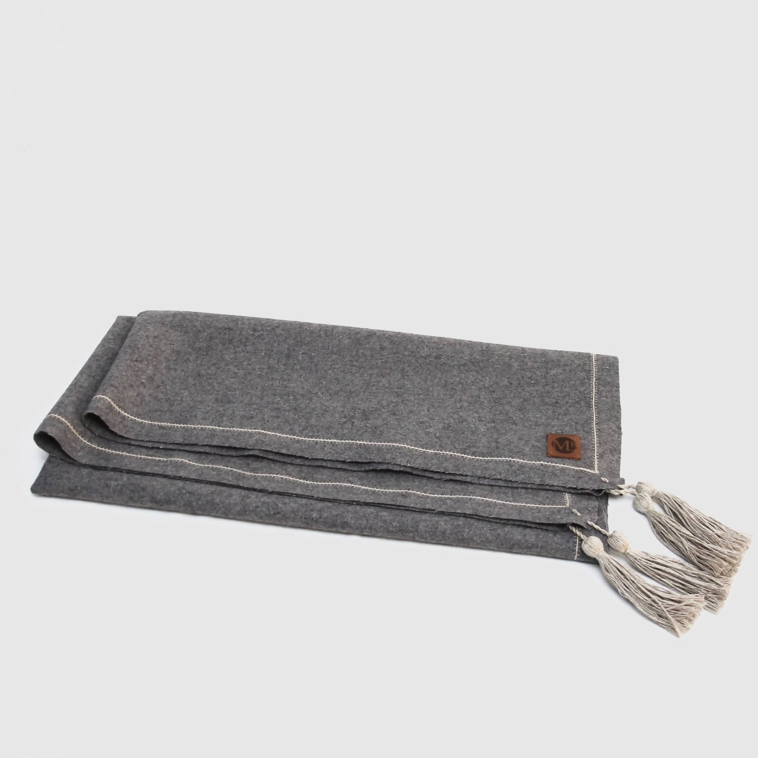 Carpeta de juegos de paño de lana gris CJLPONG