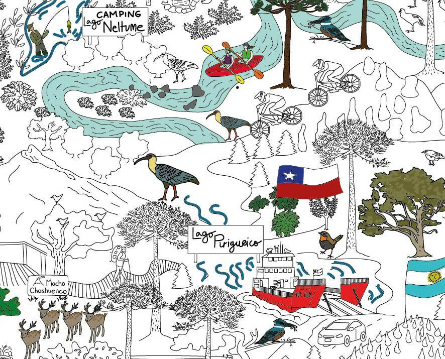 PONLE COLOR A REGIÓN LOS RIOS