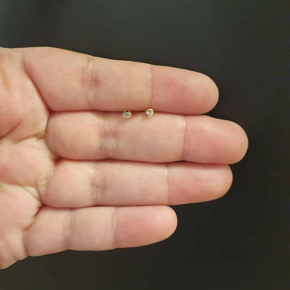 AROS MINI PUNTOS DE LUZ BAÑO ORO