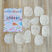 KIT PARCHES PARA BORDAR ANIMALITOS