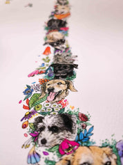 Mapa de Quiltros Chilenos - Lámina - Mappin