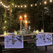 Camino de mesa Aves Chilenas - Velo Organza