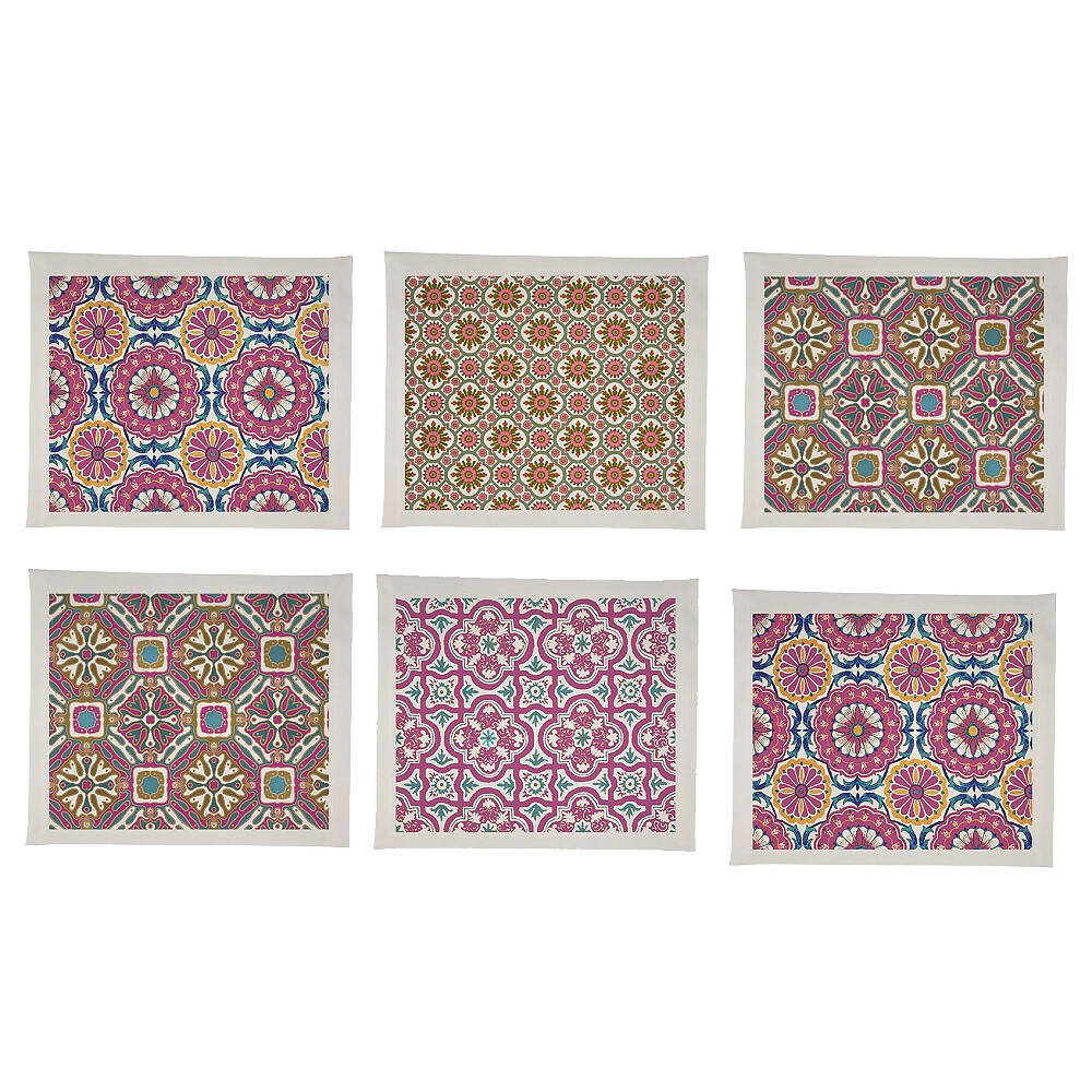 Set de Individuales Mosaico - Impermeables