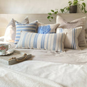 Cojín Frenchline blue - 70 x 35