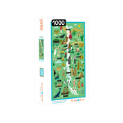 Puzzle Mapa de Chile Pueblos Originarios 1000 Piezas