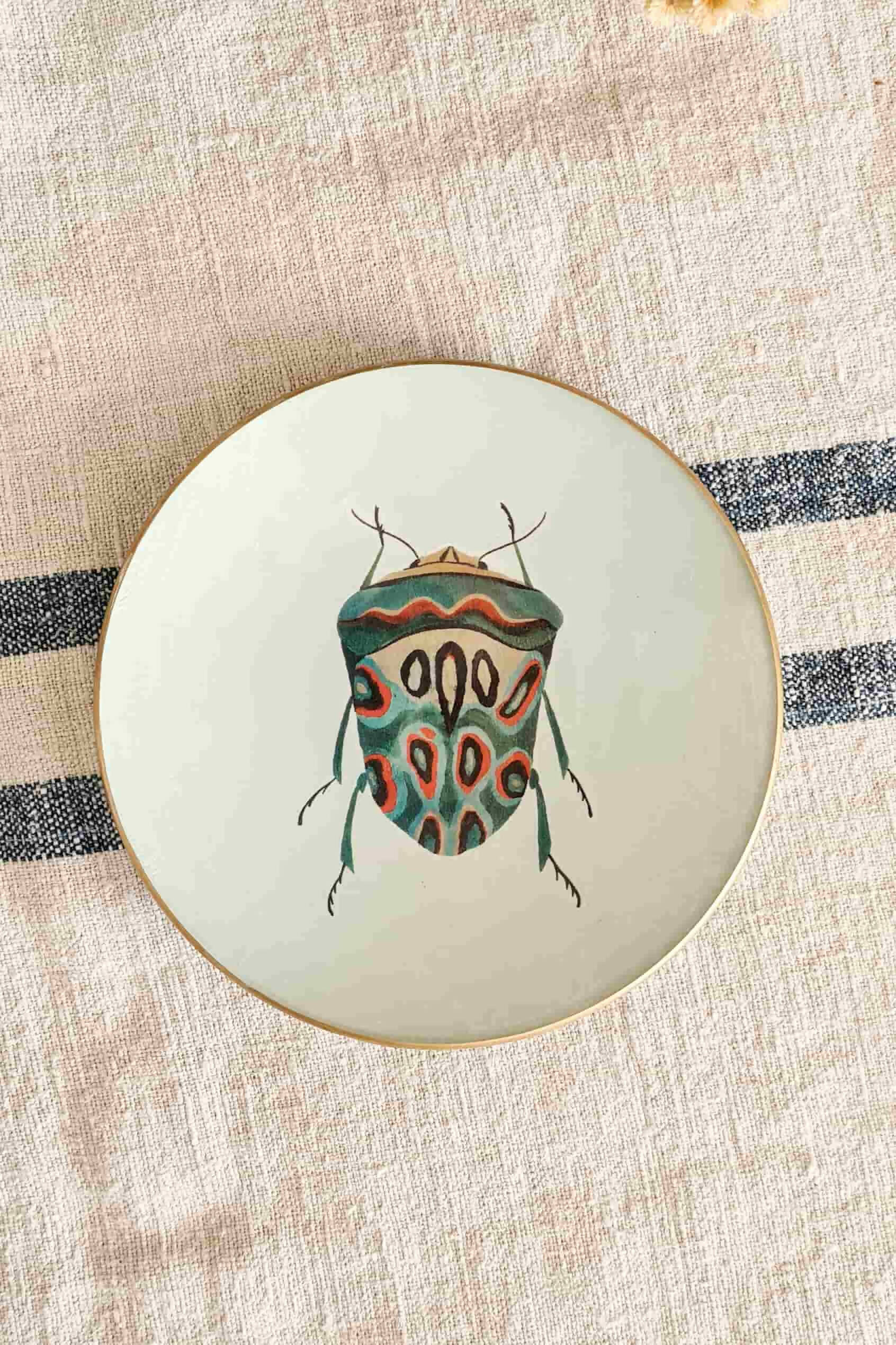 Conjunto Platos redondo Escarabajos