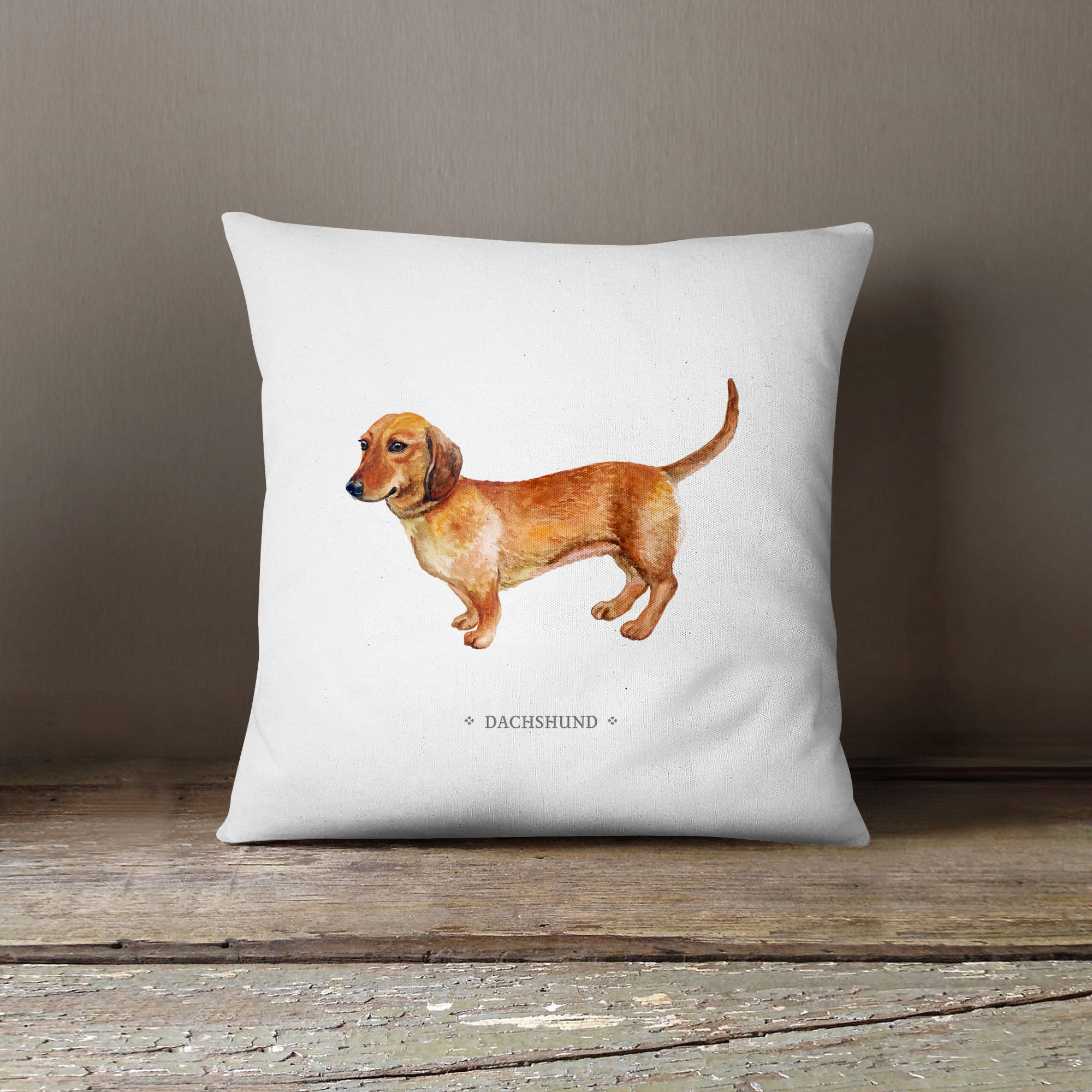 Funda cojín Dachshund - Salchicha