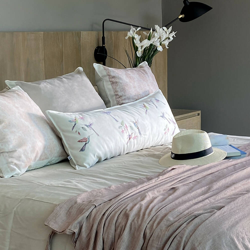 Cojín Picaflores, 100x40