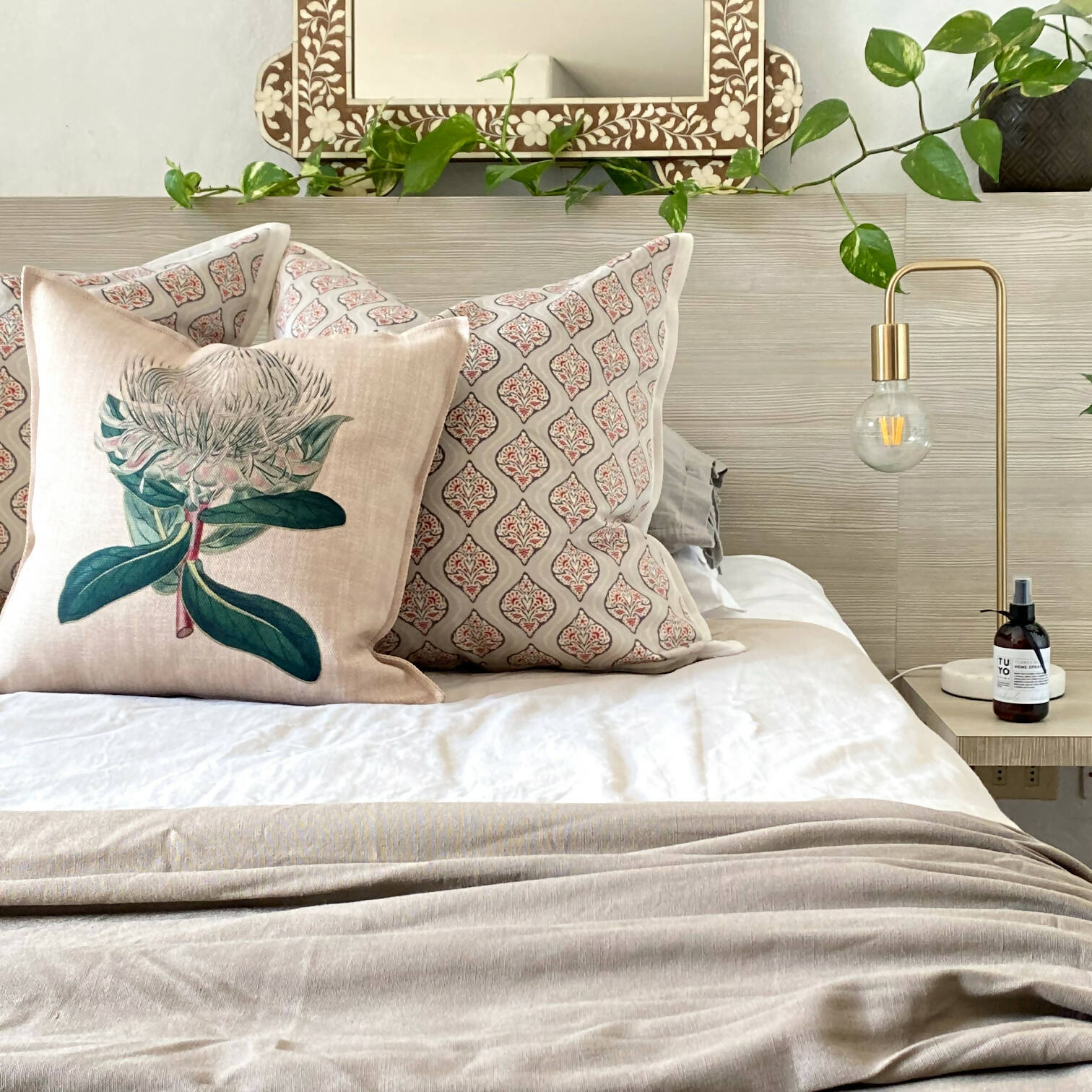 Cojín Antique Green - 45 x 45