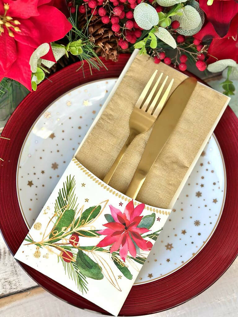 Porta Cubierto Corona Acuarela