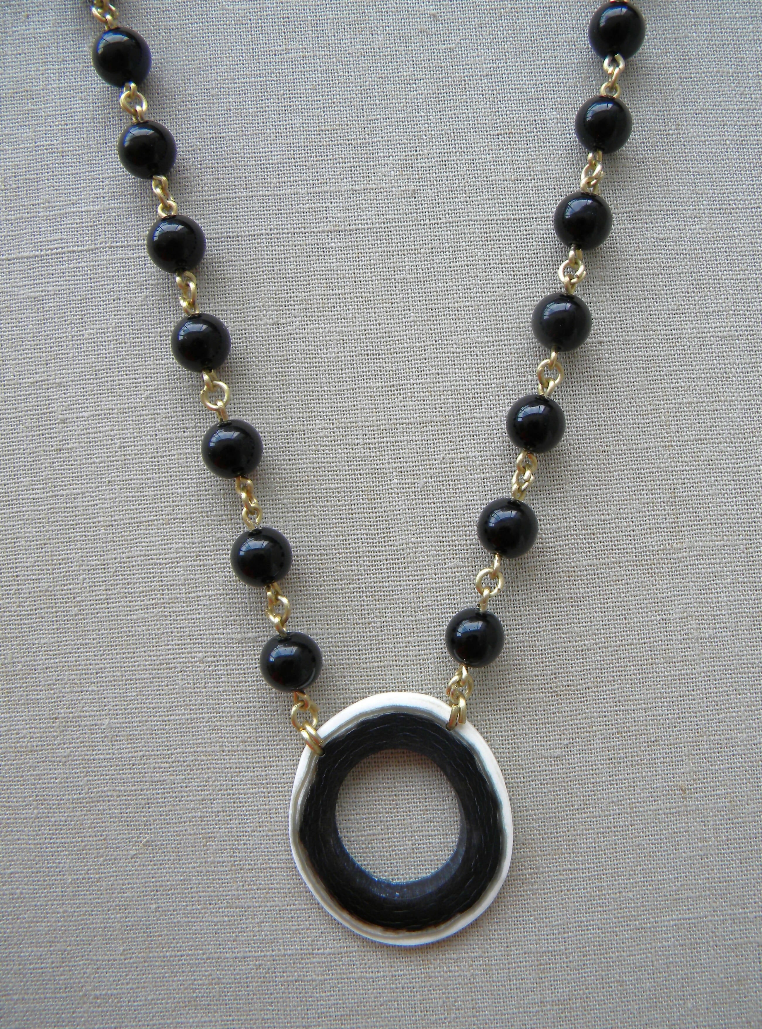 COLLAR CORTO ONIX ARGOLLA