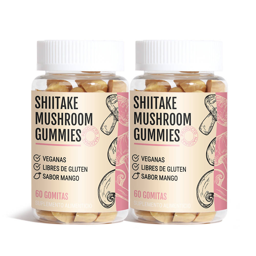 Pack 2 Shiitake Mushroom Gummies (60 U)