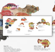 Peces Endémicos de Chile Insular - Lámina - Mappin