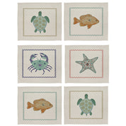 Set de Individuales Ocean Surfing - Linet Natural