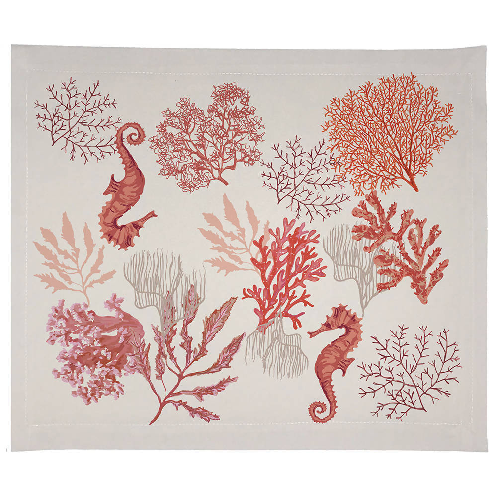 Set de Individuales Caballito de Mar - Impermeables