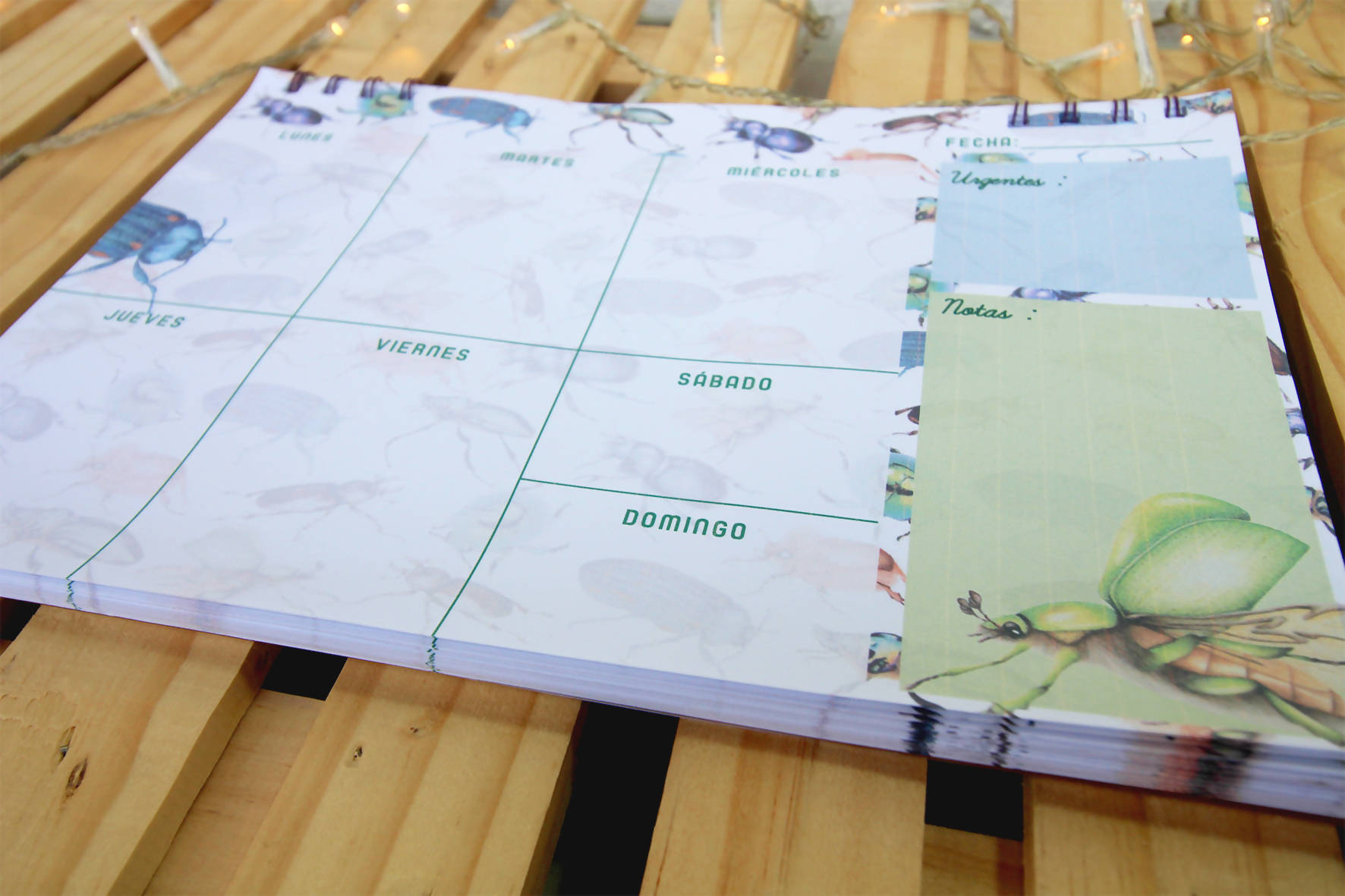 Planer Semanal - Loco x por los escrabajos