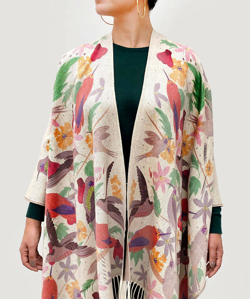Ruana Reversible diseños (TIENDA) - Creado en Chile