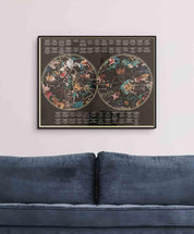 Mapa Celestial Ilustrado - Lámina - Mappin