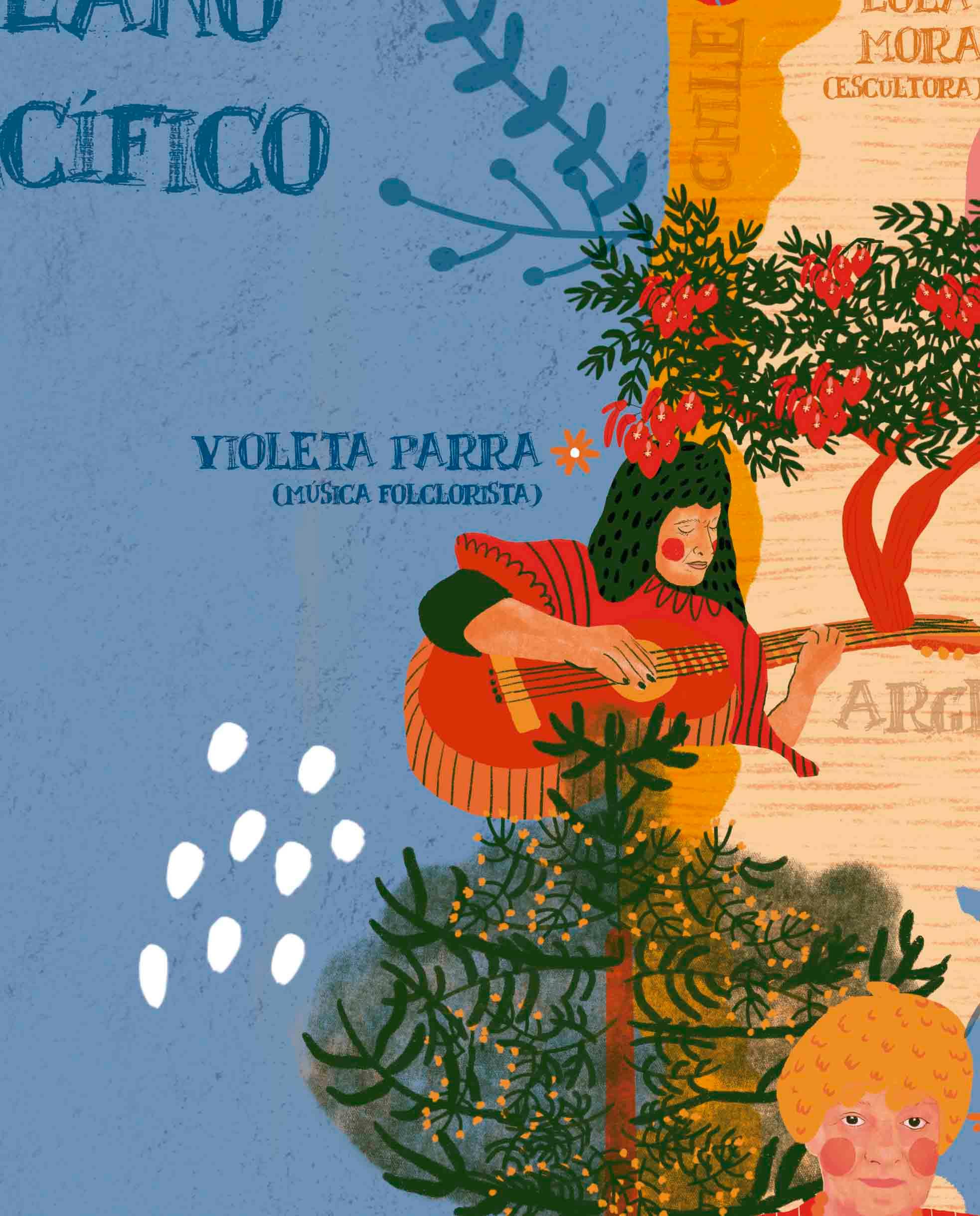 Raíces Fuertes de Sudamérica - Lámina - Mappin