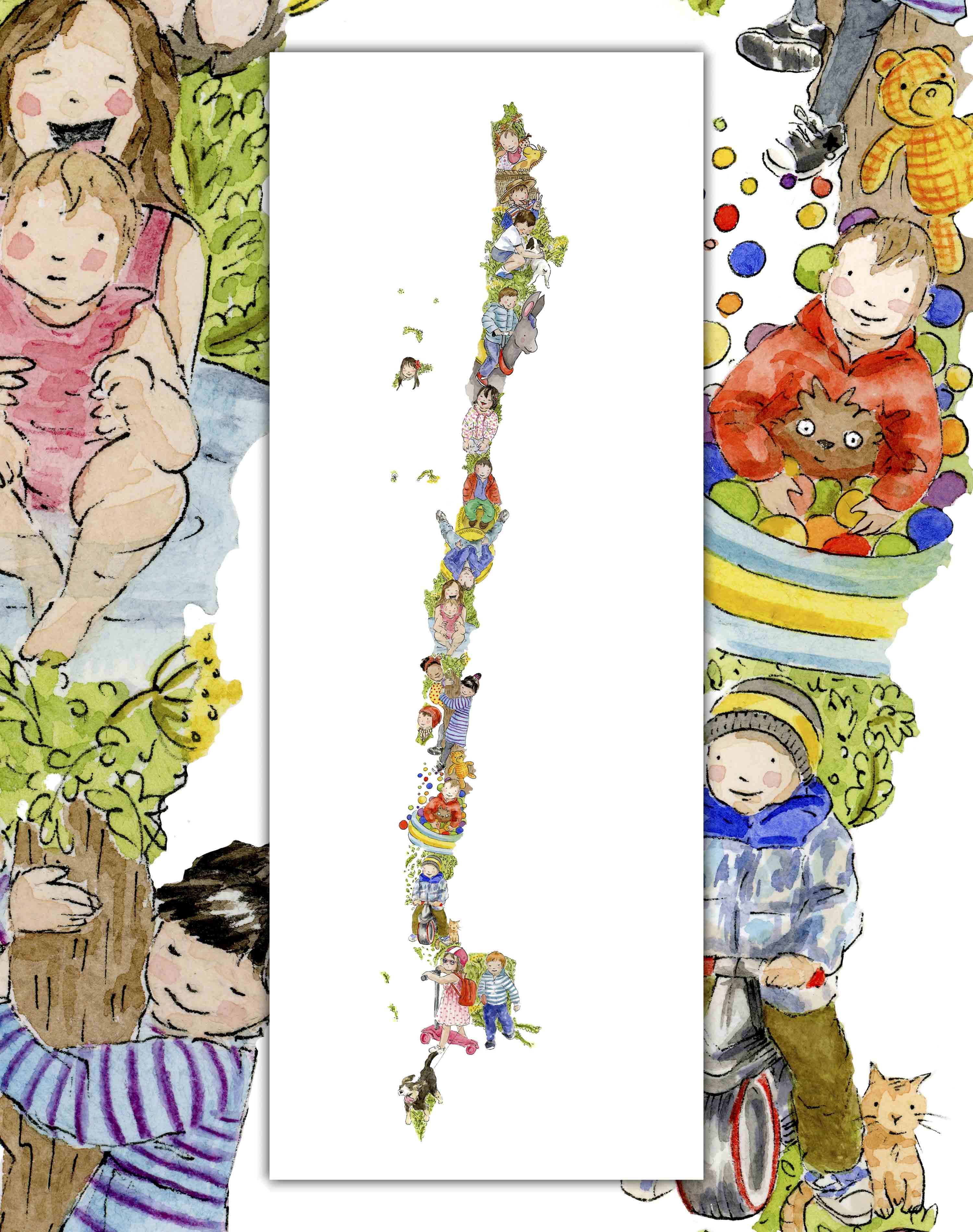 Mapa de la Infancia - Lámina