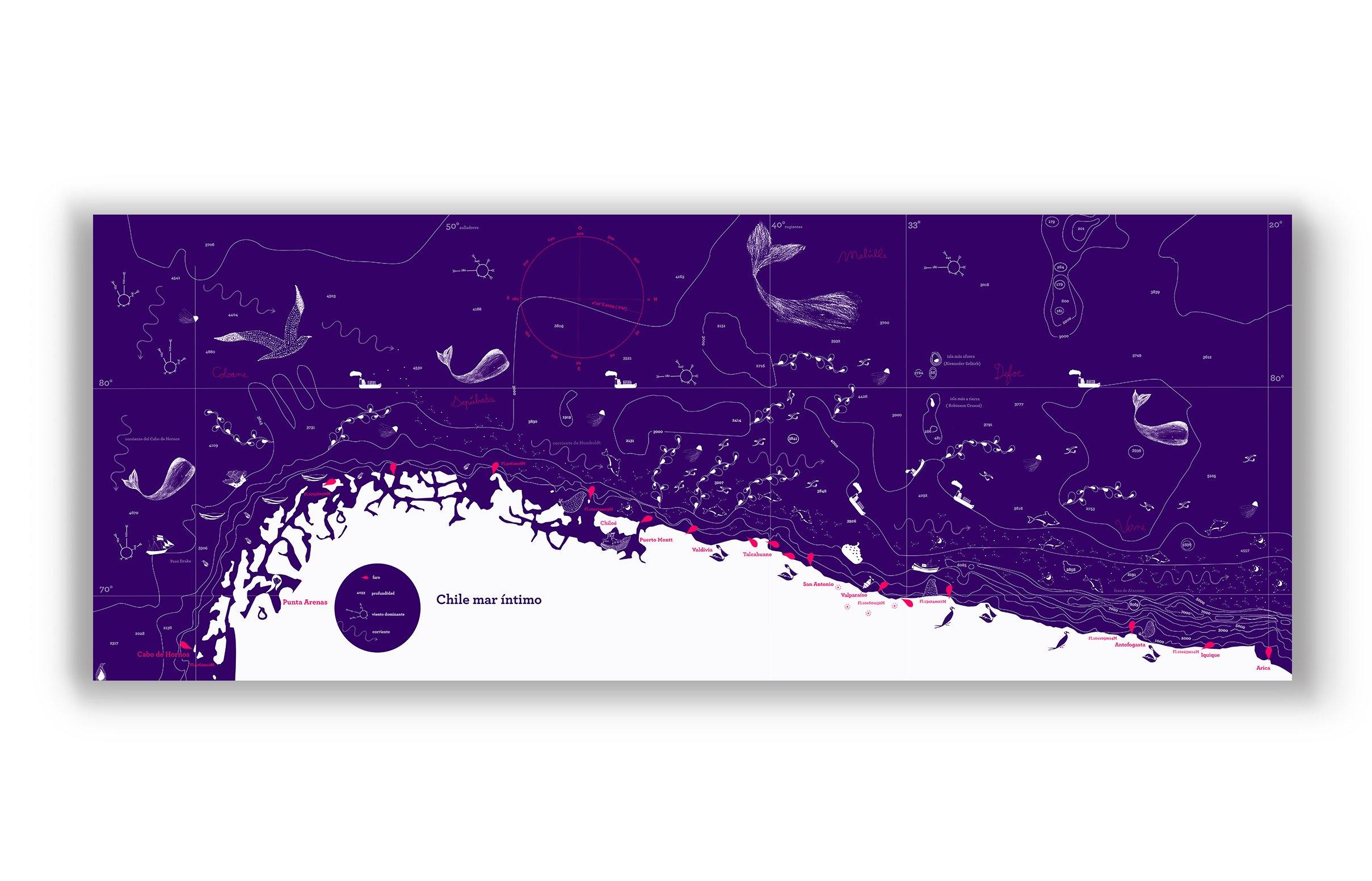 Mapa Mar Íntimo - Lámina - Mappin