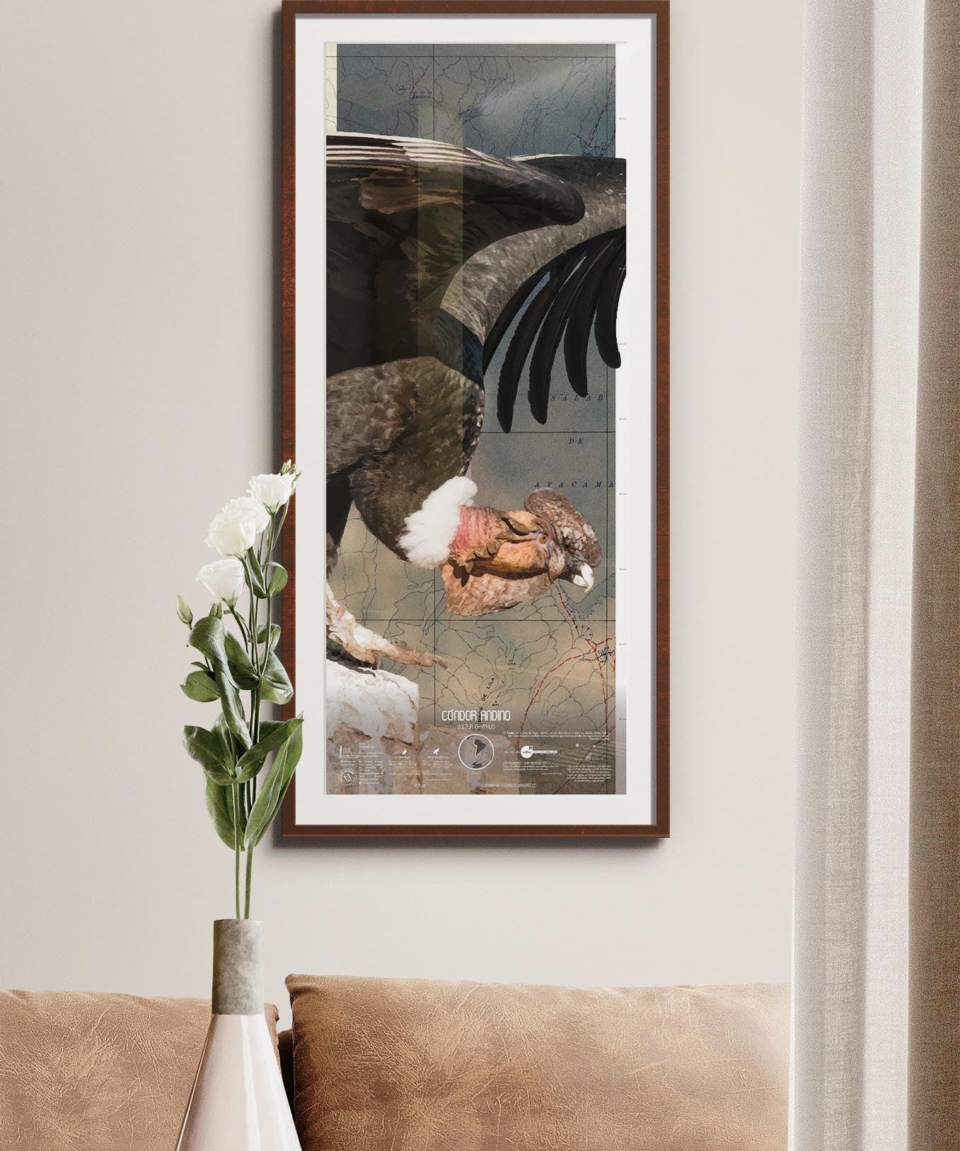 Cóndor Andino Arte Escala - Lámina - Mappin