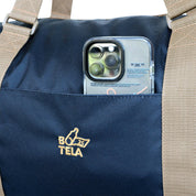 Bolso viaje sustentable. Diseño Negro.