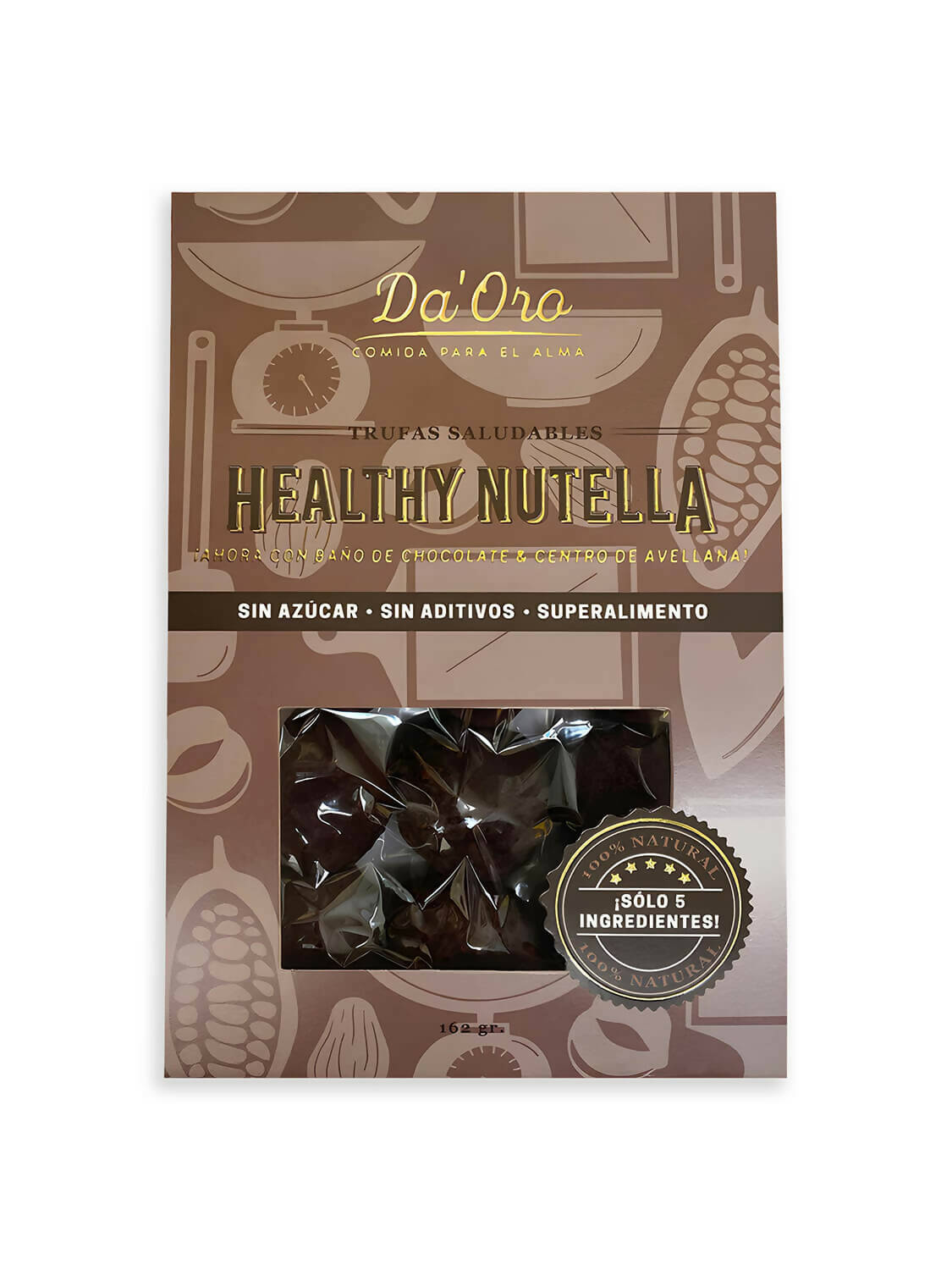 Trufa Healthy Nutella Gold 162g
