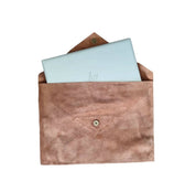 Funda 15'4 Notebook de cuero reno Café Habano