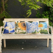 Cojín Blue lily - 45 x 45