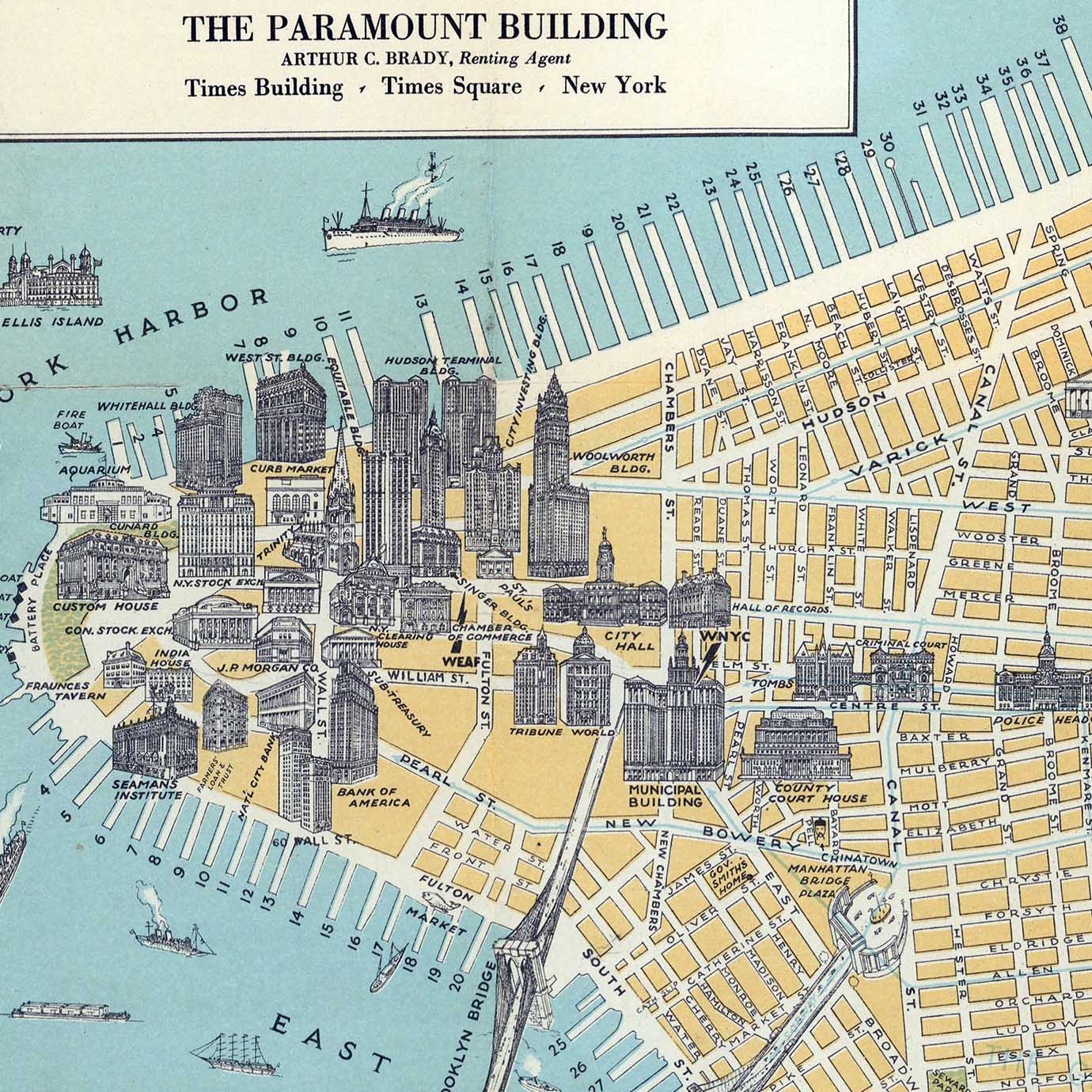 Nueva York ilustrado - Lámina