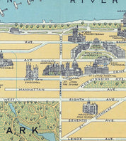 Nueva York ilustrado - Lámina