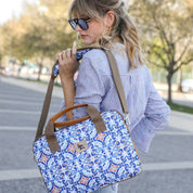 Bolso de notebook sustentable 13" y 14" pulgadas mosaico Paper Home