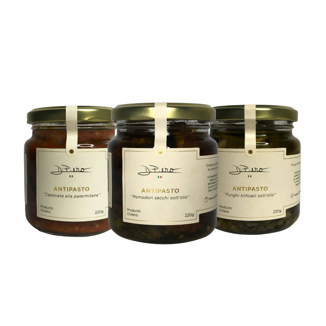 Trilogía de Antipastos DiPiero