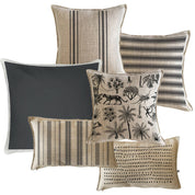 Cojín Black Palm - 45 x 45