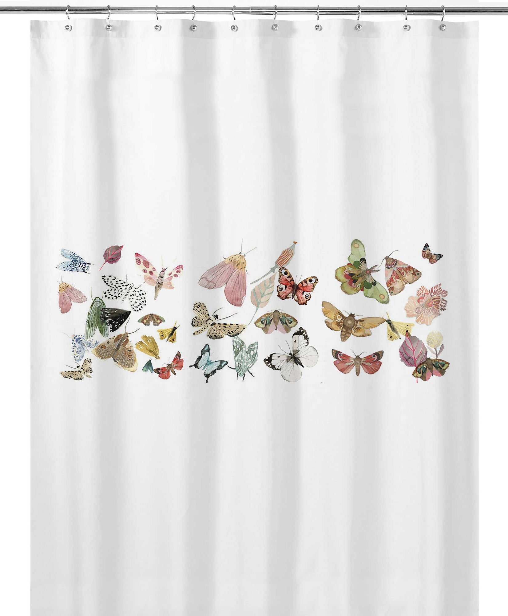 Cortina de Baño Insectos