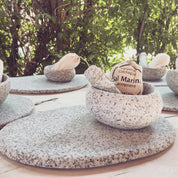 Tabla de piedra plana