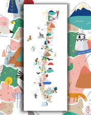 Parques Nacionales de Chile - Lámina - Mappin