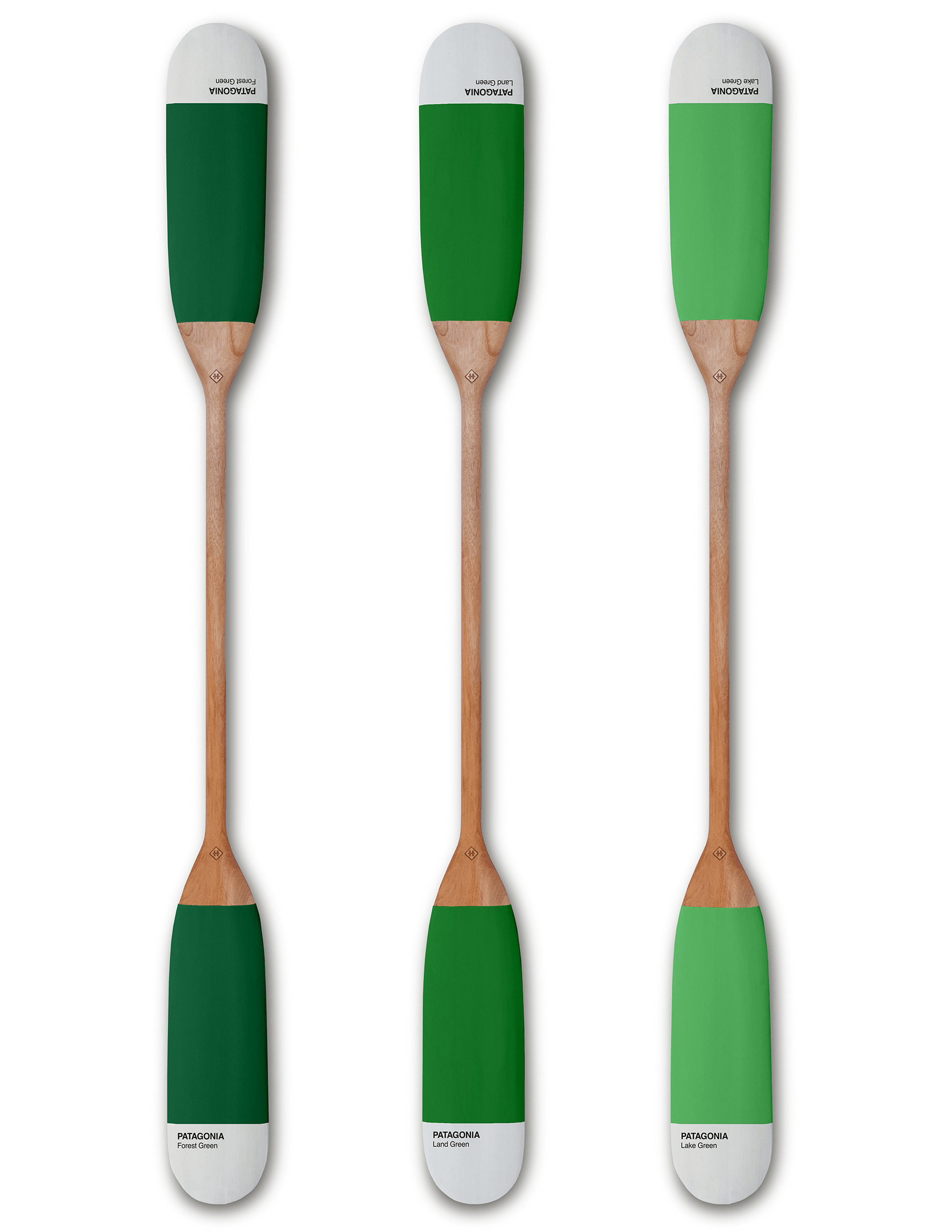 Pack Remos Patagonia Verde  (3 units)