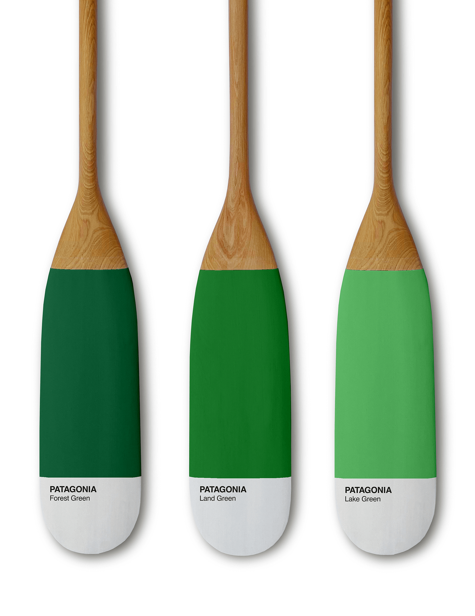 Pack Remos Patagonia Verde  (3 units)