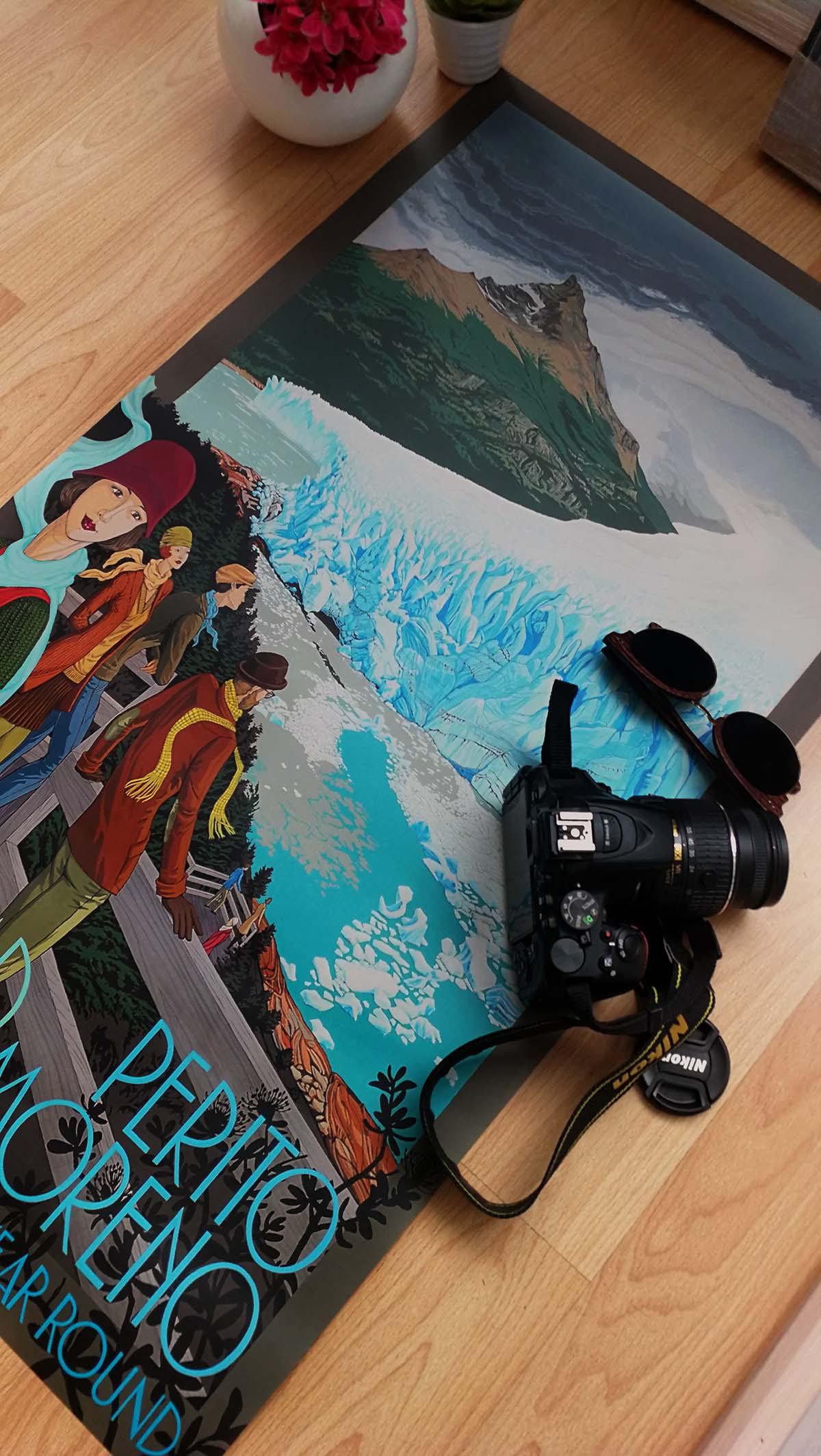 Glaciar Perito Moreno - Lámina - Mappin