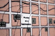 Plano de Talca en 1895 - Lámina