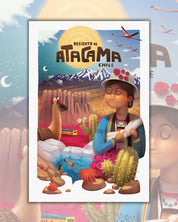 Poster Desierto de Atacama - Lámina - Mappin