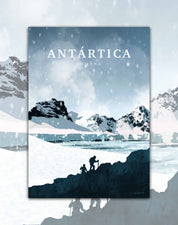 Poster Antártica Trekking - Lámina
