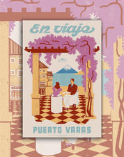 Poster Puerto Varas - Lámina - Mappin