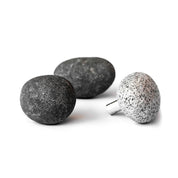 Pack 3 perchas de piedra